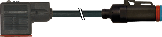 Kabel Xtreme mit Stecker MDC06-4s / MSUD Ventilstecker A-18mm,  3 m