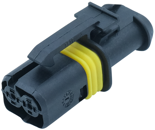 Lear – Buchsengehäuse, 2-pol., MKR PLUS