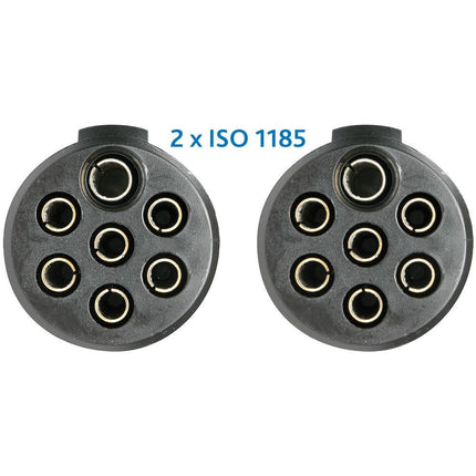 Spiral-Kabel EURO-N-Stecker 7-pol./4.5 m - 1 - Stück Diverse