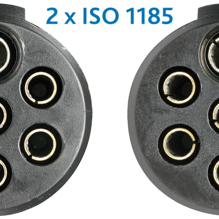 Spiral-Kabel EURO-N-Stecker 7-pol./4.5 m - 1 - Stück
