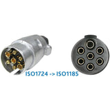 Adapterkabel 7-pol. 24/12V Euro/Bosch 788/EURO/CH