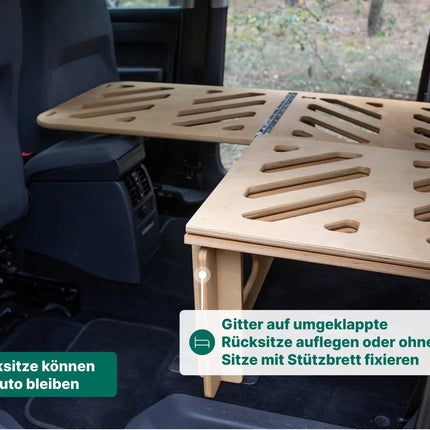Moonbox Campingbox Minivan 115cm Natur Moonbox
