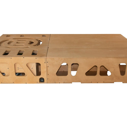 Moonbox Campingbox mit Tisch Van/Bus 115cm Natur Moonbox