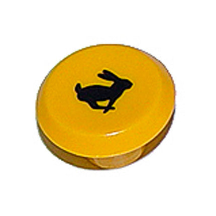 Pneutron Emblem "Hase gelb" - 1 - Stück Pneutron