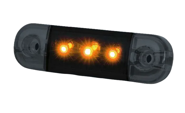 DARK KNIGHT SLIM - LED-Seitenmarkierungsleuchte 12/24 V STRANDS