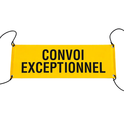 Blache, Convoi Exceptionnel, Gelb - 1 - Stück Vignal