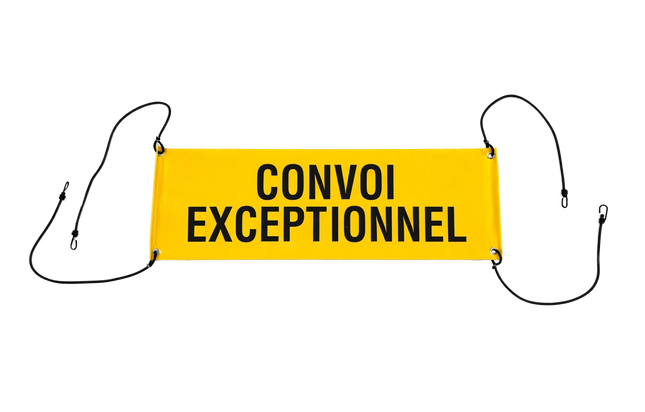 Blache, Convoi Exceptionnel, Gelb - 1 - Stück Vignal