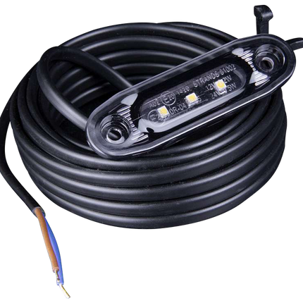 STRANDS LED-Seitenmarkierleuchte DARK KNIGHT orange, 12/24 V - 1 - Stück STRANDS