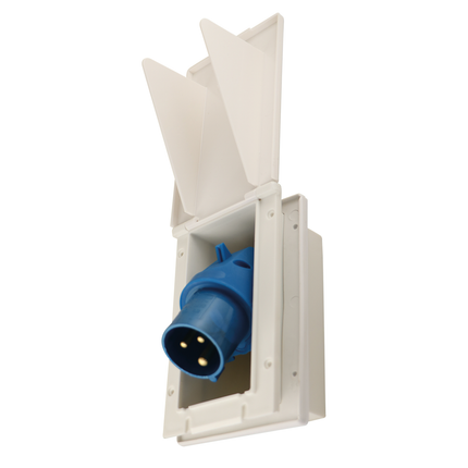 CEE-Caravan-Einbaustecker 3-pol 16 A - 82140 - 1 - Stück Diverse