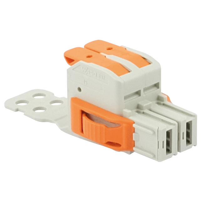 Steckverbinder 2 pol, männlich, 0.75 - 25.0 mm2