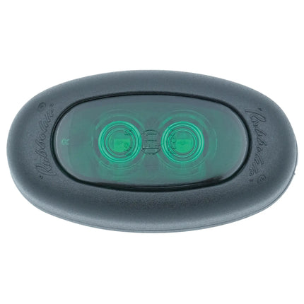 Rubbolite - LED-Leuchte grün 12/24V - 1 - Stück Truck-Lite / Rubbolite
