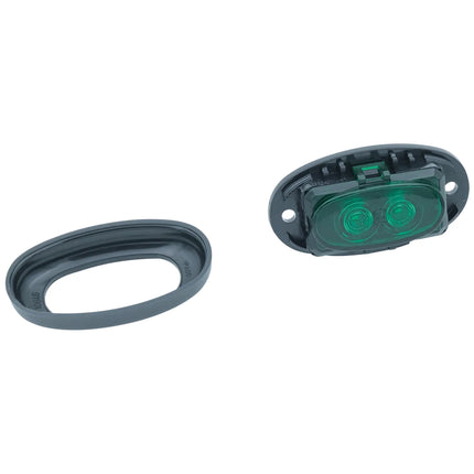 Rubbolite - LED-Leuchte grün 12/24V - 1 - Stück Truck-Lite / Rubbolite