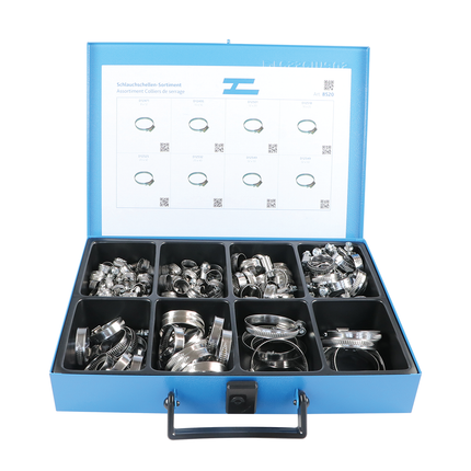 Sortiment NORMA Schlauchschellen 8520 - Hischier Auto AG