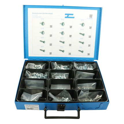 Sortiment Blechschrauben mit Sechskantkopf