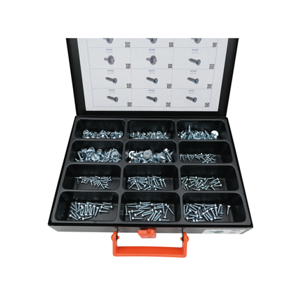 Sortiment Blechschrauben mit Sechskantkopf