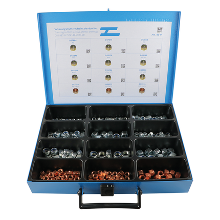 Sortiment Stopp- und Schlitzmuttern