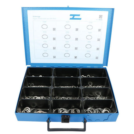 Sortiment Dichtringe Aluminium massiv