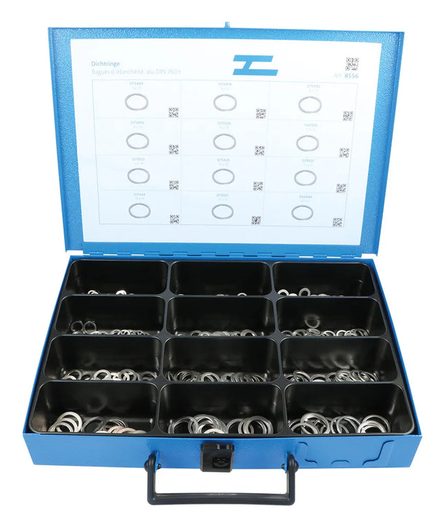 Sortiment Dichtringe Aluminium massiv - 1 - Stück