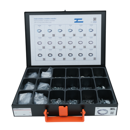 Sortiment Feder- und Fächerscheiben M4...M12 8562 - Hischier Auto AG
