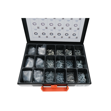 Sortiment Feder- und Fächerscheiben M4...M12 8562 - Hischier Auto AG