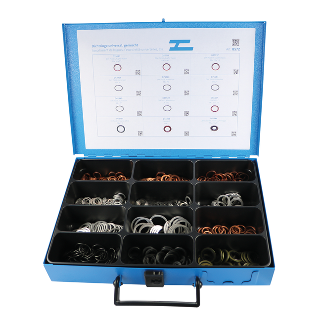 Sortiment Dichtringe universal, gemischt 8572