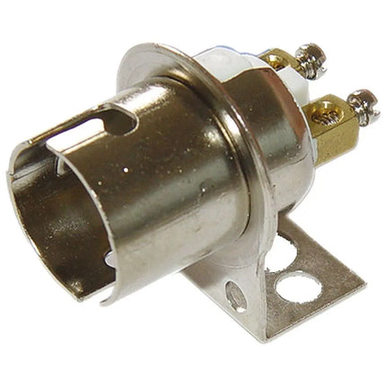 Lampenfassung 2-pol. BA15d Flansch - 85785146 - 1 - Stück Diverse