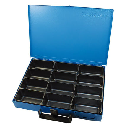 Sortimentskasten Metall 12-f. leer