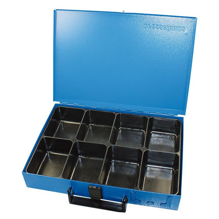 Sortimentskasten Metall 8-f. leer