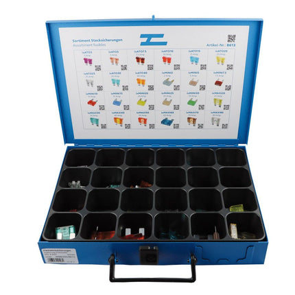 Sortiment ATO-/ MINI-/ MAXI-Flachsicherungen