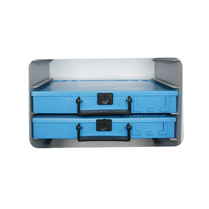 Metallschrank für 28 Sortimentskästen