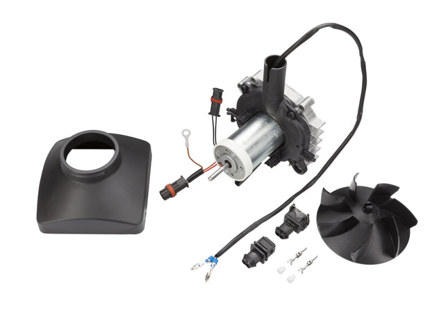 ET Antrieb Air Top 2000 ST 12 V mit Kraftstoffpumpenkabel, Heißluftgebläse und Ansaughaube Ø60 -