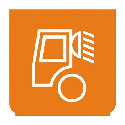 Emblem - Laderampenbeleuchtung orange