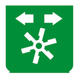 Emblem - Drescher vorwärts/rückwärts grün 892875