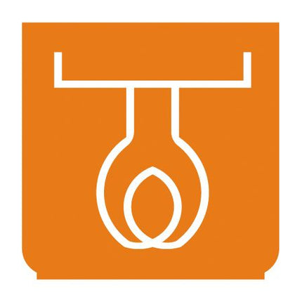 Emblem - vorglühen orange