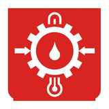 Emblem - Öldruck rot 893355