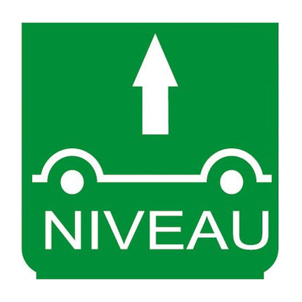 Emblem - Niveaukontrolle grün - 1 - Stück ENG