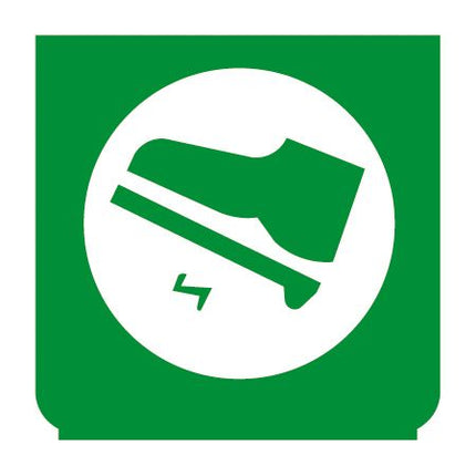 Emblem - Fussbremse grün - 1 - Stück ENG