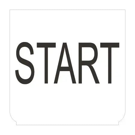 Emblem - START weiss - 894418 - 1 - Stück ENG