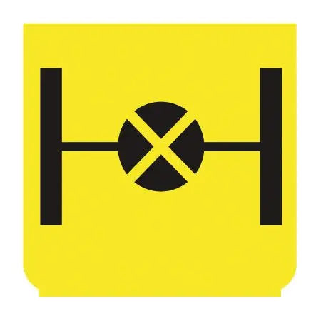 Emblem - Differentialsperre gelb/schwarz - 894473 - 1 - Stück ENG