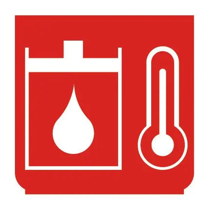 Emblem - Öltemperatur rot - 894476 - 1 - Stück ENG