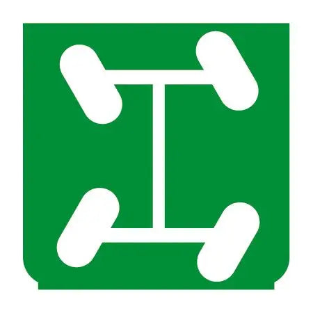 Emblem - Allradlenkung L grün - 894785 - 1 - Stück ENG