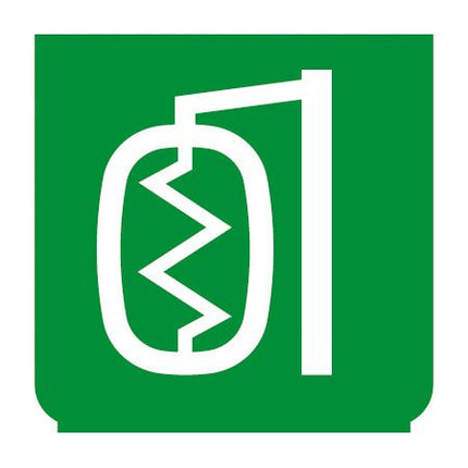 Emblem - Aussenspiegel heizbar grün