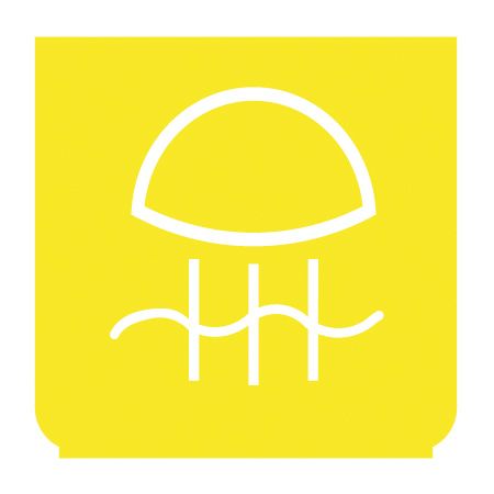 Emblem - Nebelschlussleuchte gelb