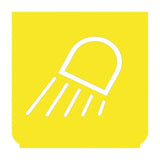 Emblem - Arbeitsscheinwerfer gelb 895402