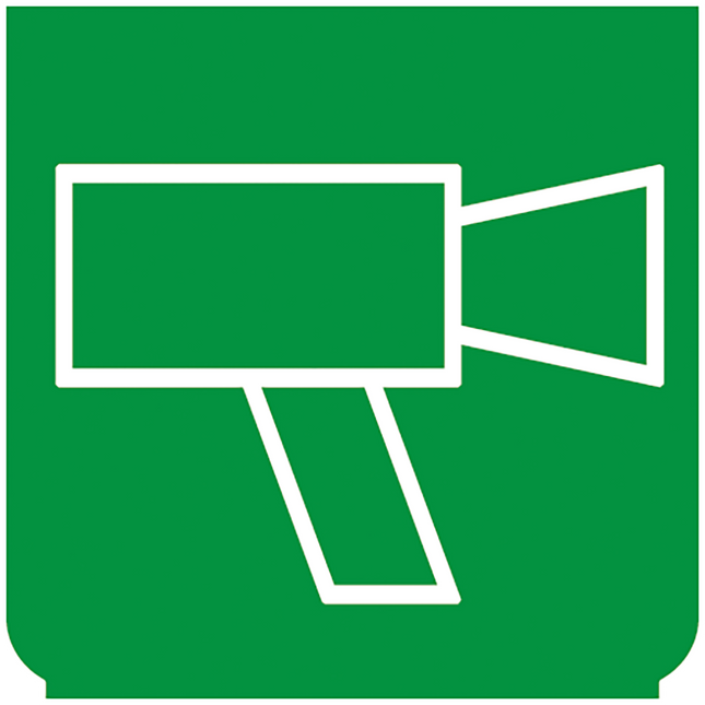 Emblem - Kamera grün - 895421 - 1 - Stück ENG