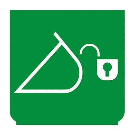 Emblem - Gerätehalter grün 896104 - Hischier Auto AG