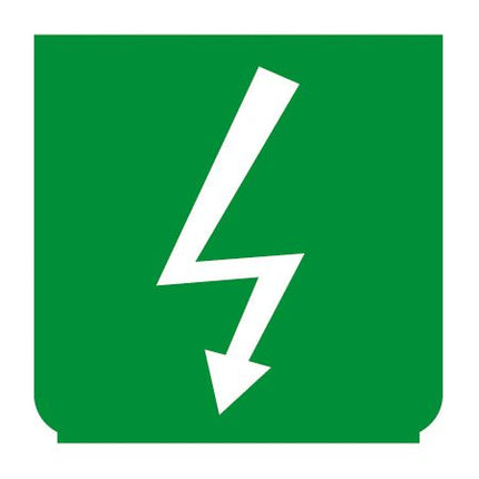 Emblem - Hochspannung grün