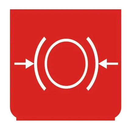 Emblem - Bremsflüssigkeit Druck rot - 896113 - 1 - Stück ENG