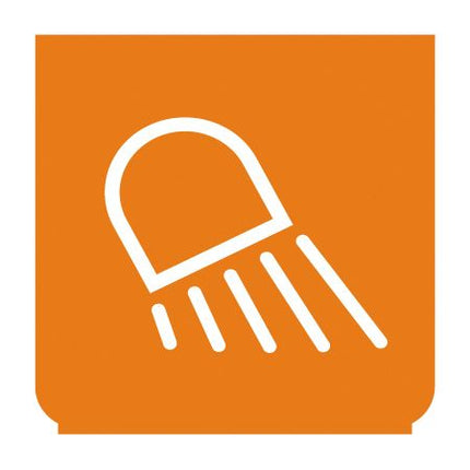 Emblem - Arbeitsscheinwerfer orange - 1 - Stück ENG