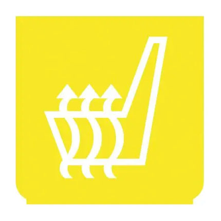 Emblem - Sitzheizung gelb/weiss - 896139 - 1 - Stück ENG